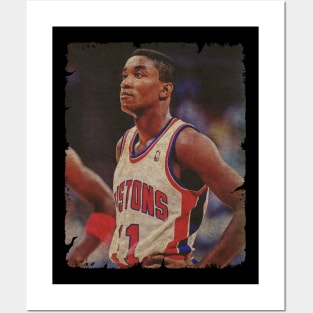 Isiah Thomas in Pistons Posters and Art